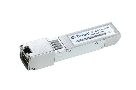 RJ-45 10gbe Bakır Alıcı SFP 1.25Gbps 10M 100M 1000M TCS-GEM1-01NCR