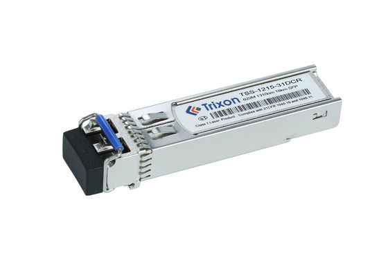 TSS-1215-31DCR 622M SFP Alıcı modülü SMF Fiber Tip 15km mesafe 1310nm-FP -5°C ~ +70°C