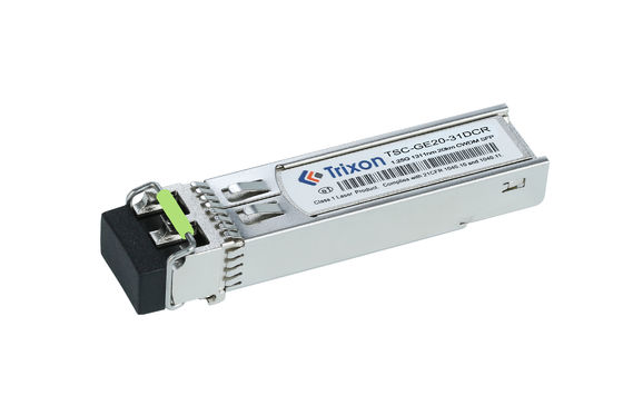 TSC-GE20-XXDCR 20km 3.3V CWDM SFP Alıcı Mod1270 Nm-1610 Nm Dalga boyu 1.25G Veri Hızı
