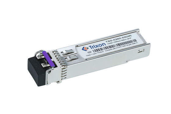 TSS-0380-55DIR 155M SFP 80km 1550nm-DFB Sıcaklık -40°C ~ +85°C LC SMF