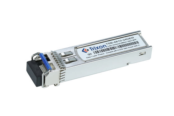 TSB-4810-34DER 2.5G BIDI İki yönlü SFP Alıcı Modülü 10km Uzaklık 1310nm/1490nm -20°C~+85°C Uzatma Sıcaklığı