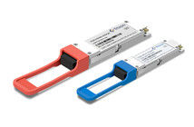 Tüketim 2.0W 100G QSFP28 Alıcı Tek 3.3V Güç kaynağı Ağlar için Veri aktarımı Hızı