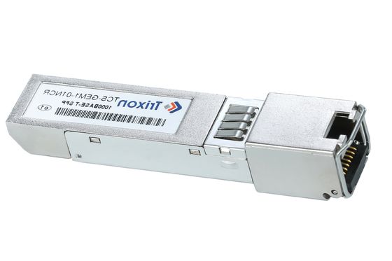 RJ-45 10gbe Bakır Alıcı SFP 1.25Gbps 10M 100M 1000M TCS-GEM1-01NCR