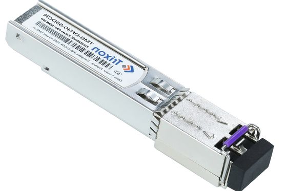 Sıcak Bağlanabilir SMF Fiber Tipi Serial Gigabit Orta Arayüz Alıcısı Dupleks LC Bağlantısı Arayüzü ile