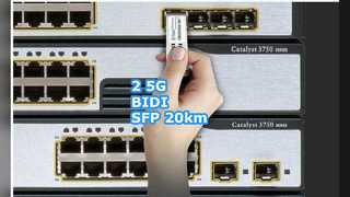 2.5G BIDI SFP 20 km LC Alıcı-Verici